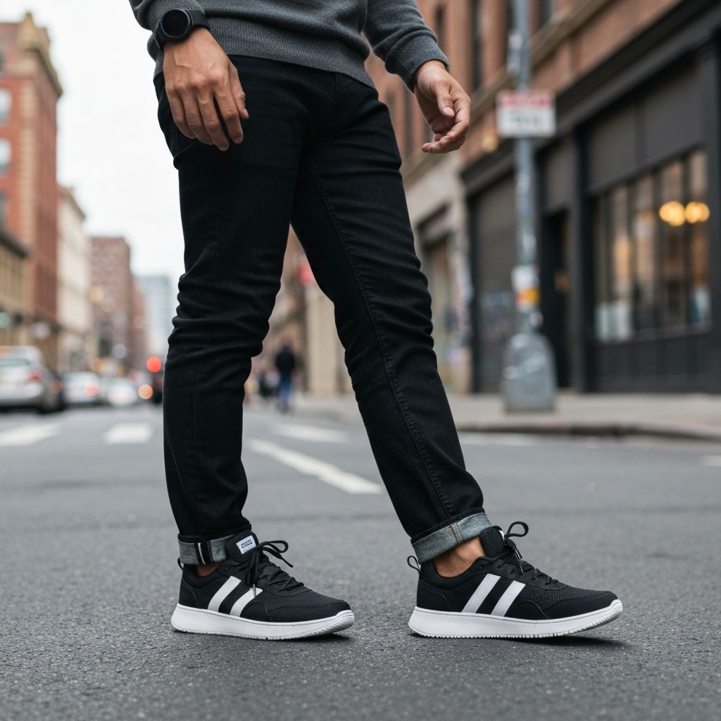 Tenis urbanos versátiles Street Mode en entorno urbano